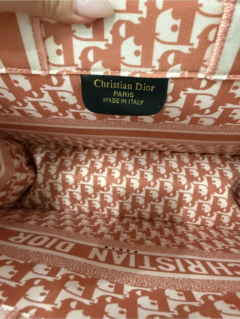 Designer Inspired Pink Tote